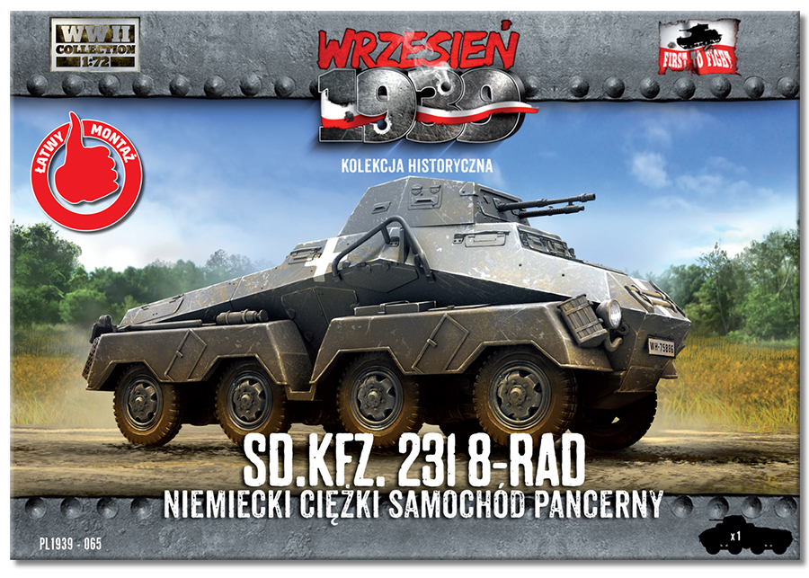 Wrzesień 1939 - 65 - Sd.Kfz. 231 8Rad