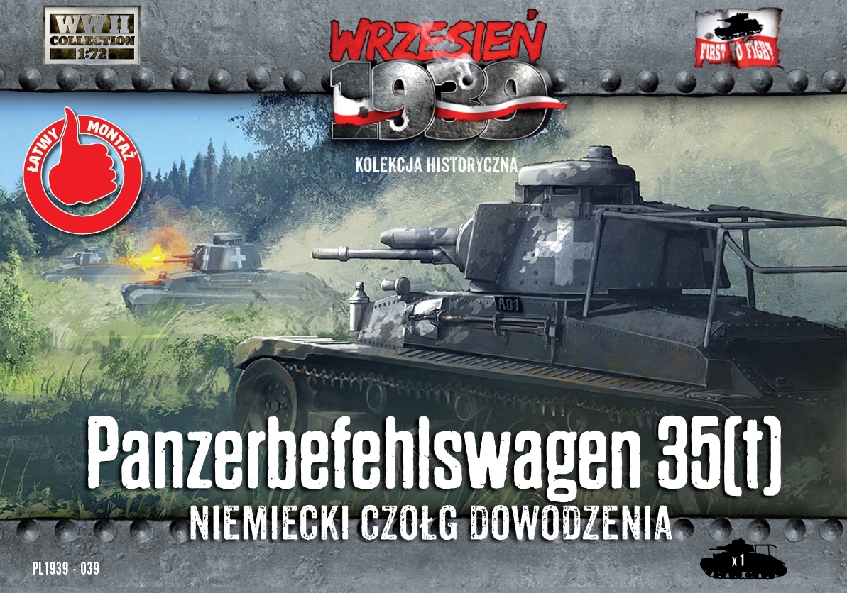 Wrzesień 1939 - 39 - Pz.Kpfw. 35(t) Dowodzenia