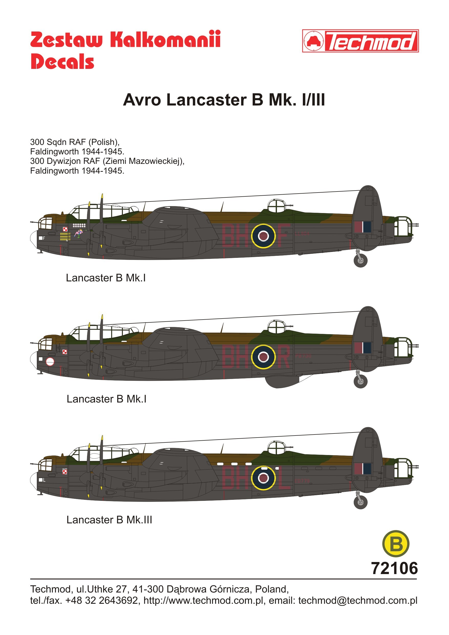 Avro Lancaster B Mk. I/III