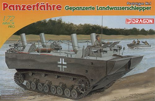 Panzerfahre Gepanzerte Landwasserschlepper