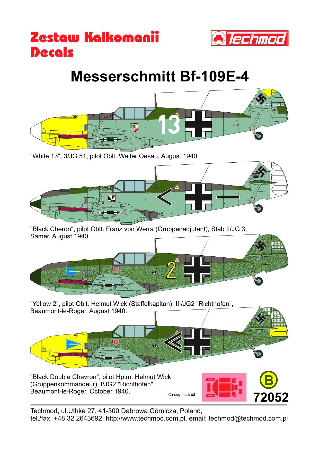 Messerschmitt Bf 109E-4