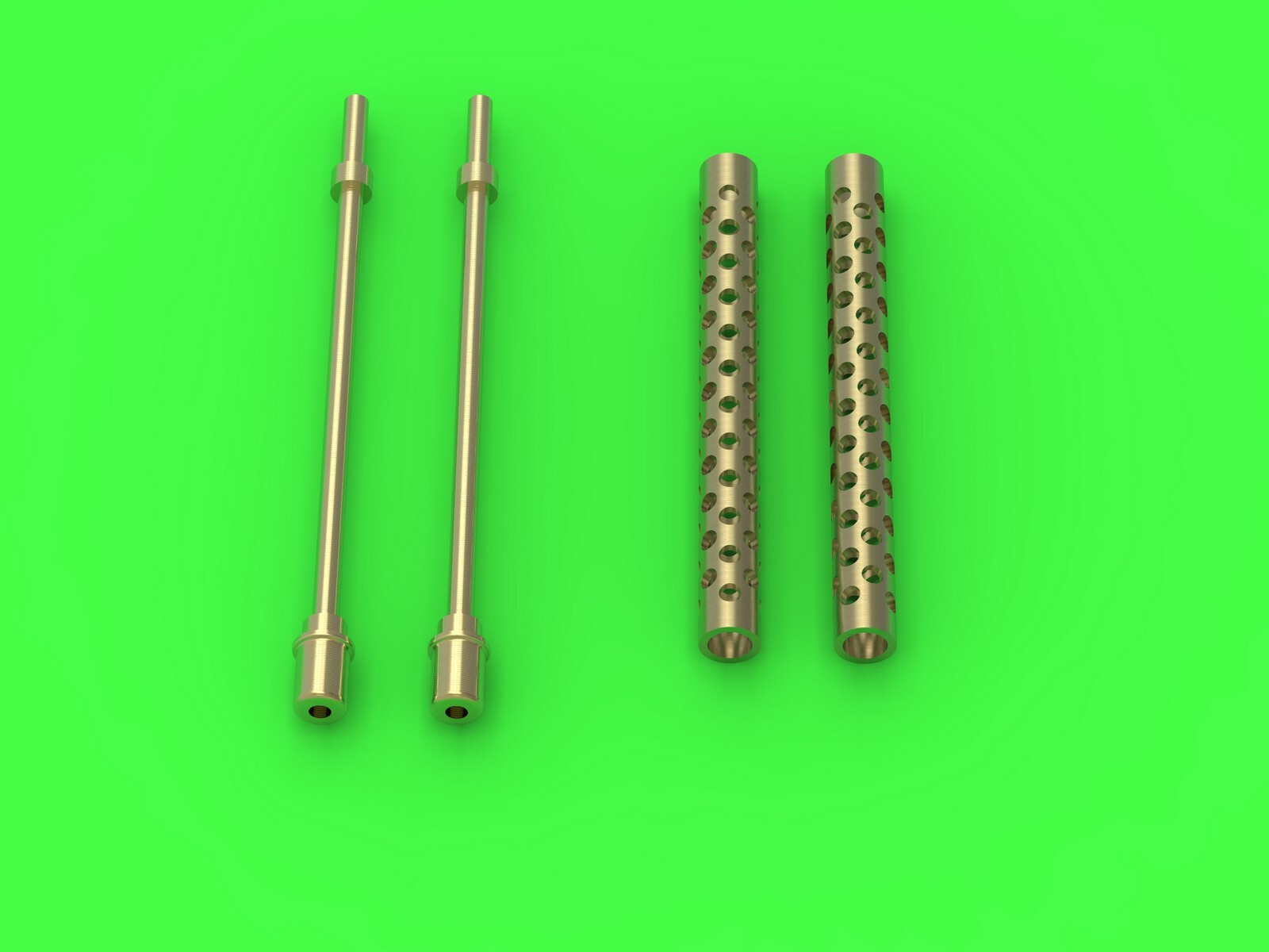 Browning M1919 .30 cal machine gun barrels (2pcs)