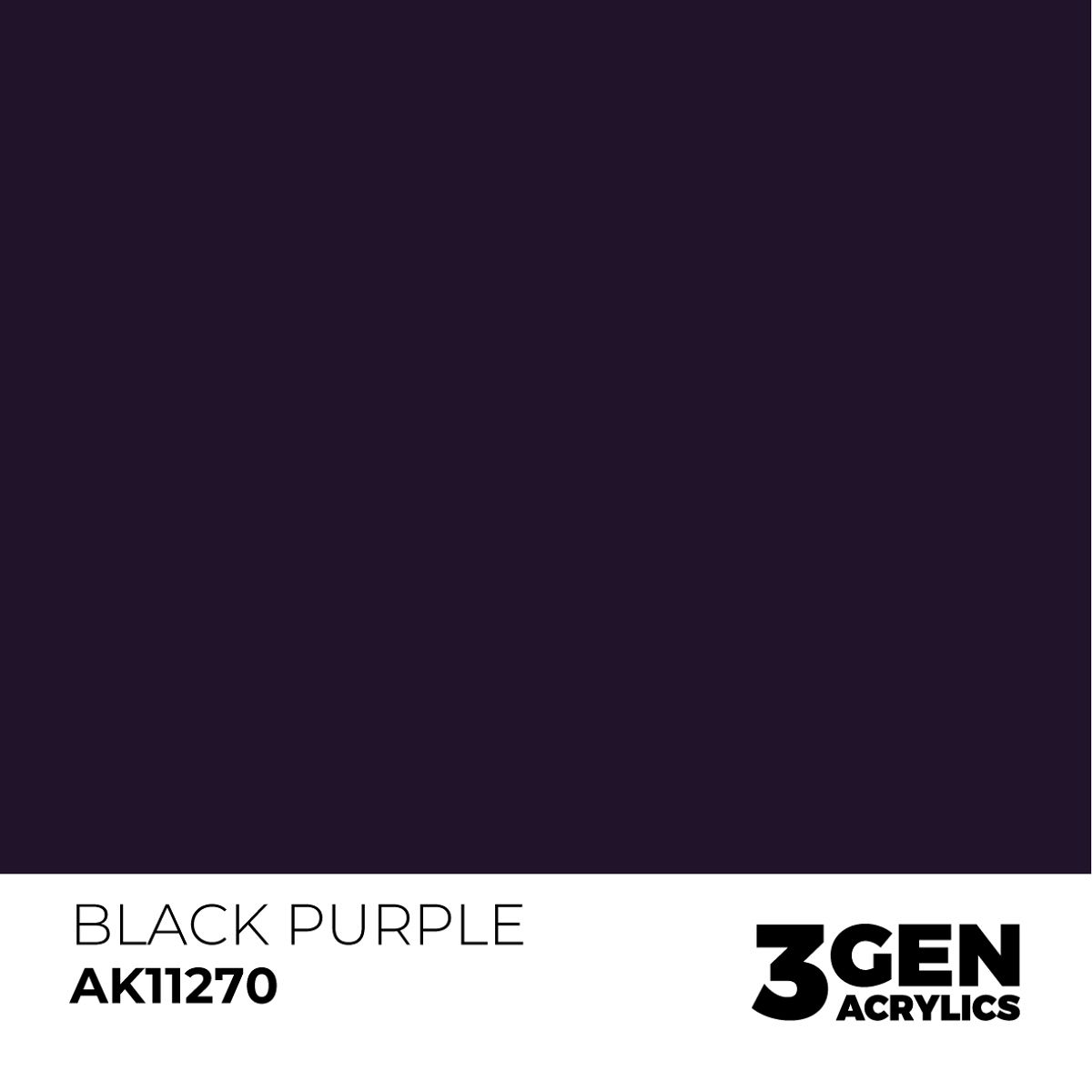 Acrylics 3GEN -  Black Purple