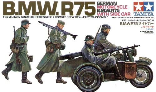 B.M.W. R/75 Side Car