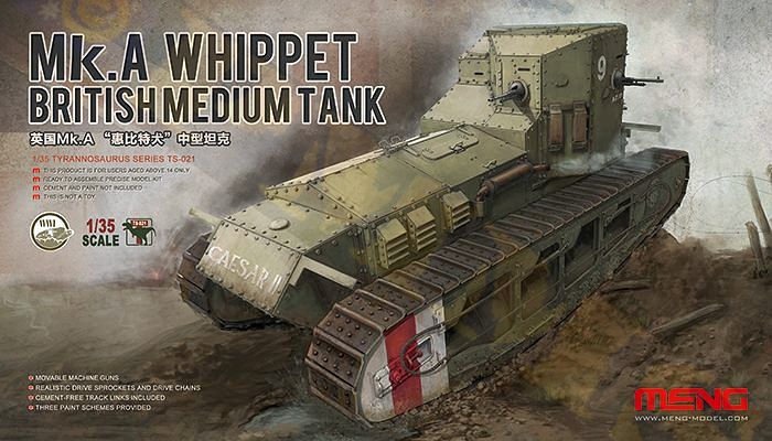 Mk.A Whippet British Medium Tank