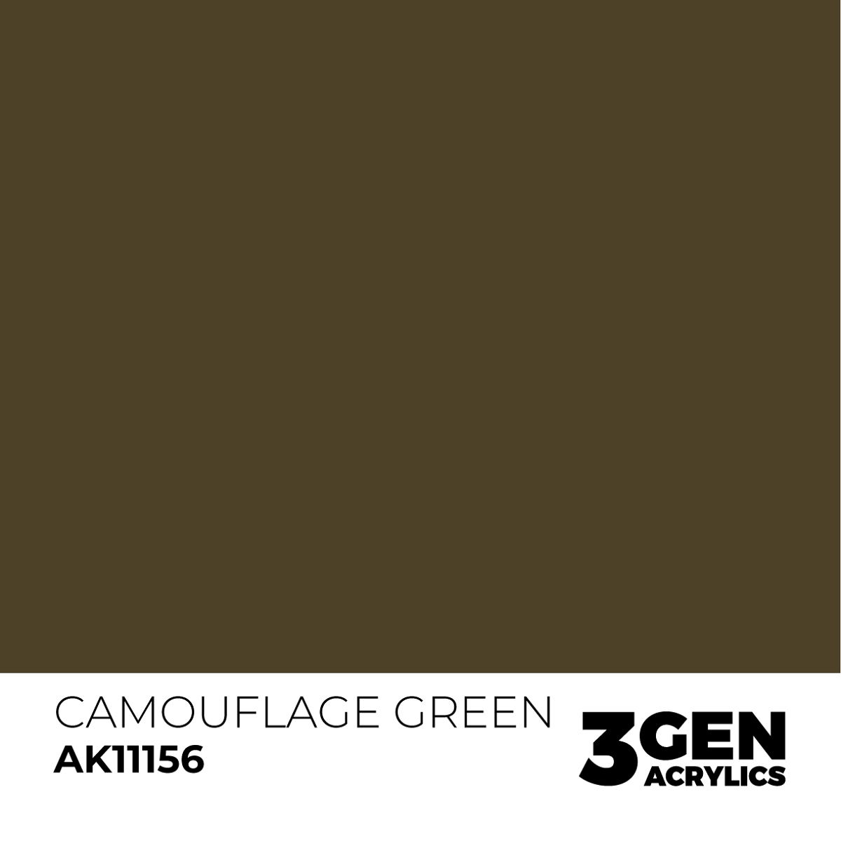 Acrylics 3GEN -  Camouflage Green