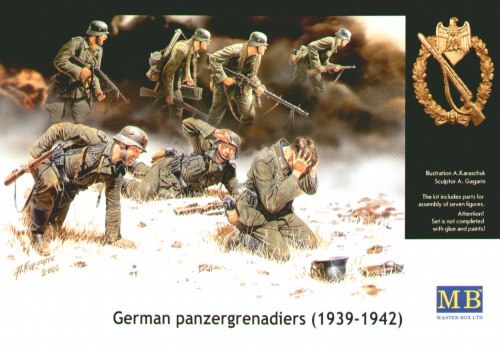 German Panzergrenadiers 1939-1942