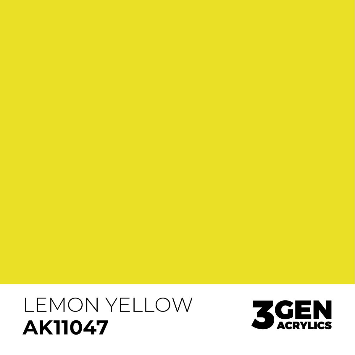 Acrylics 3GEN -  Lemon Yellow