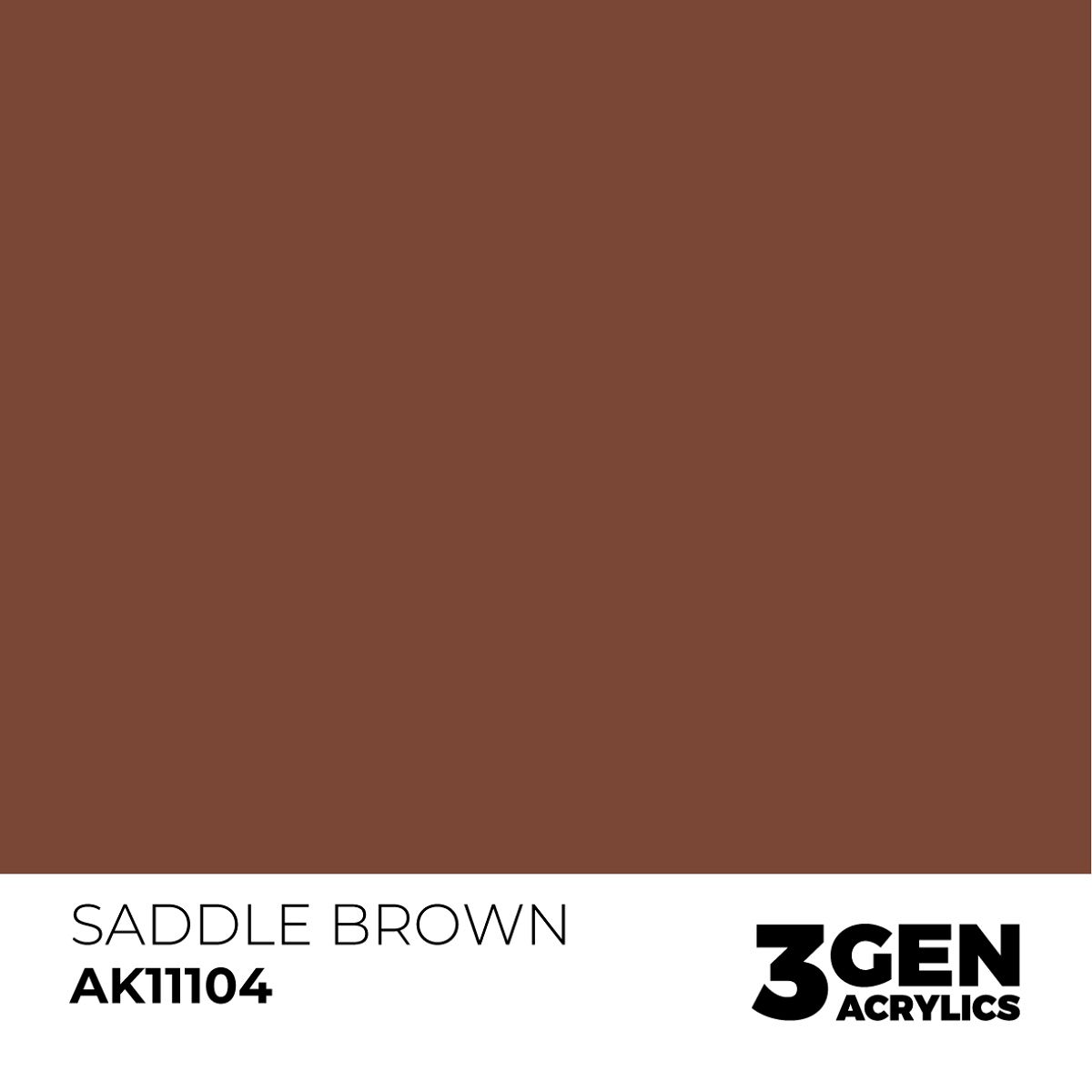 Acrylics 3GEN -  Saddle Brown