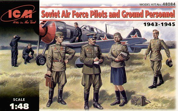 Soviet Air Forces Pilots and ground personel