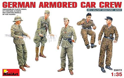 German Armored Car Crew