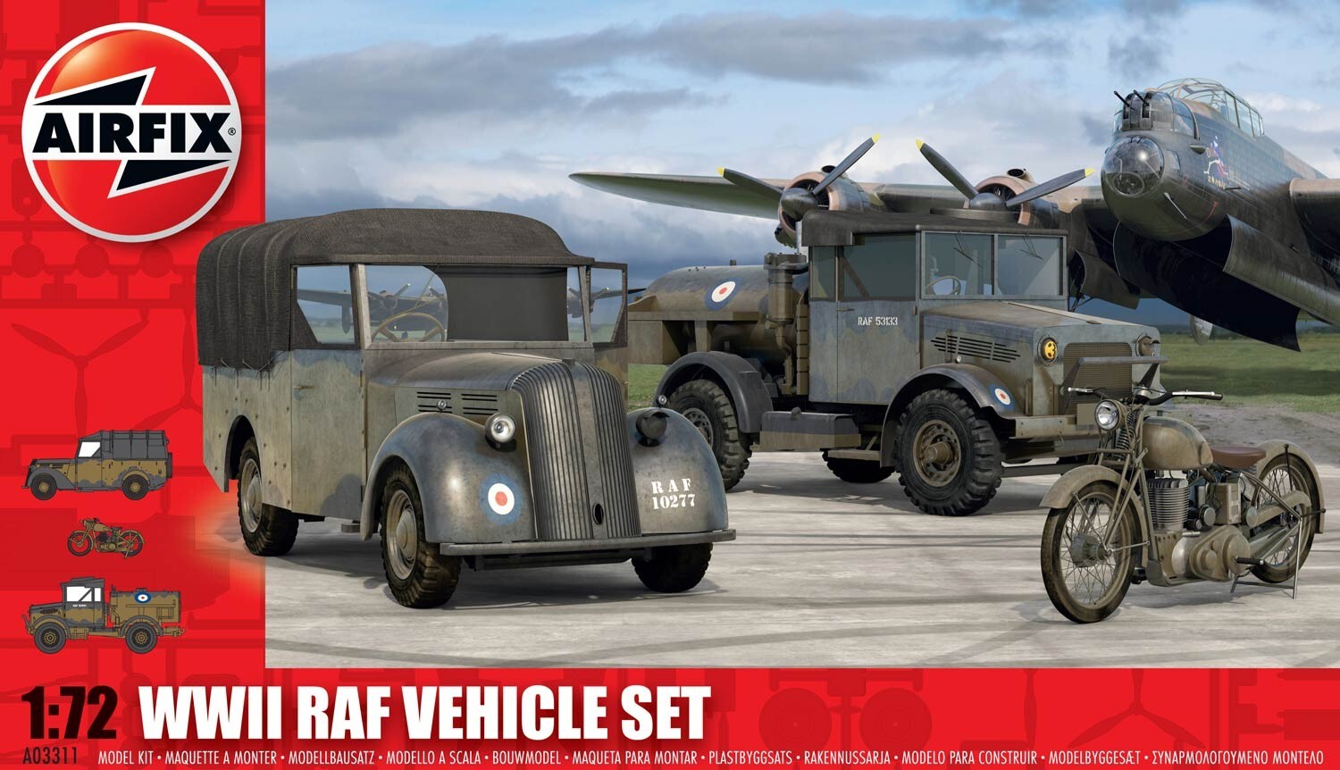 WWII RAF Vehicle Set