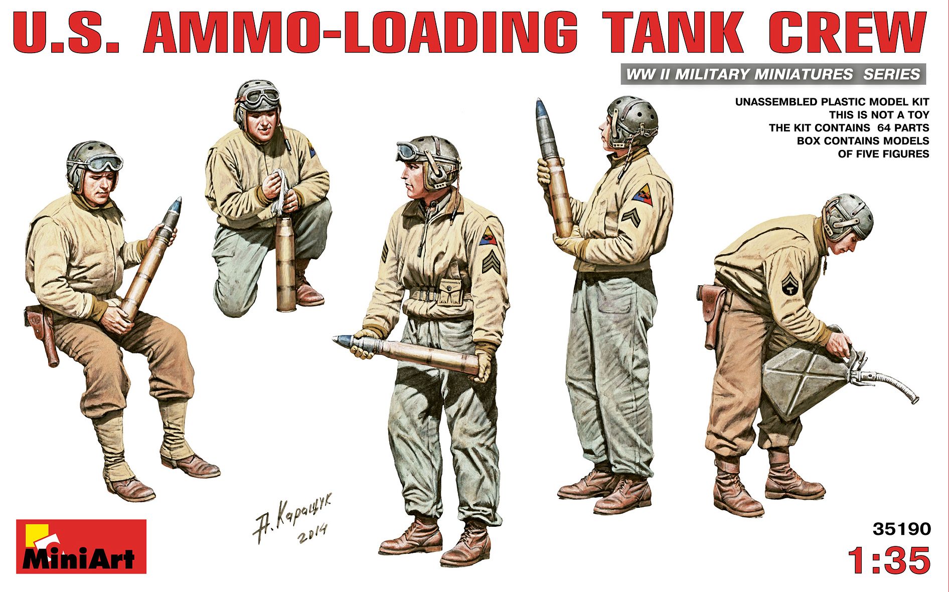 U.S. Ammo-Loading Tank Crew