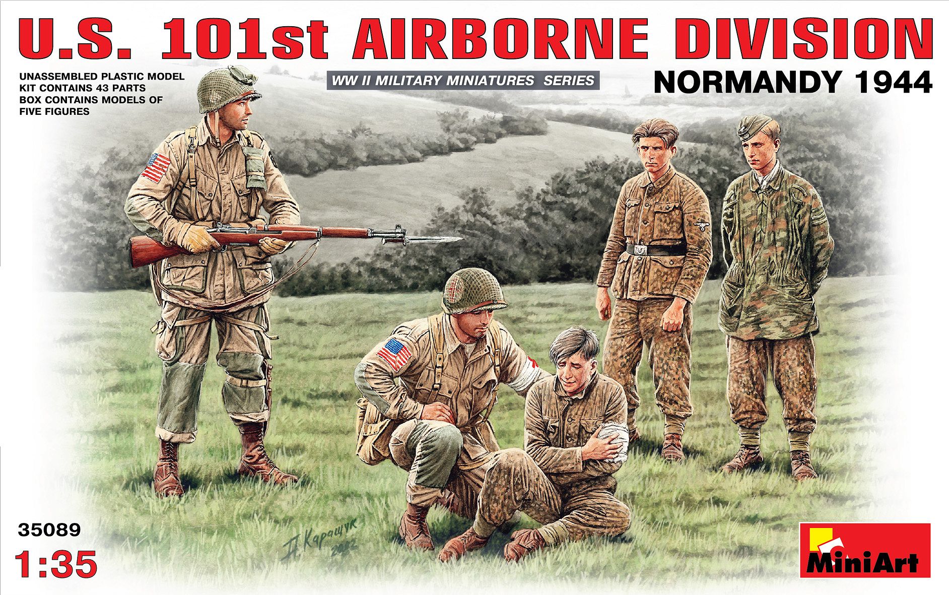 U.S. 101st Airborne Division Normandy 1944