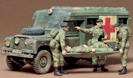 British 3/4 ton Ambulance Rover 7