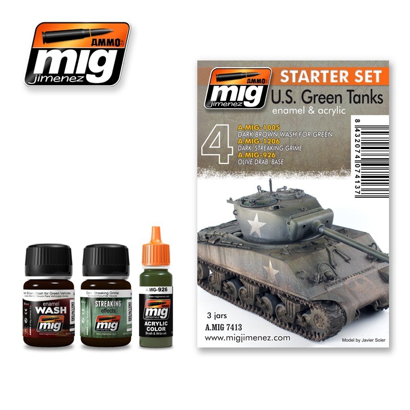 U.S. Green Tanks Mix set.4
