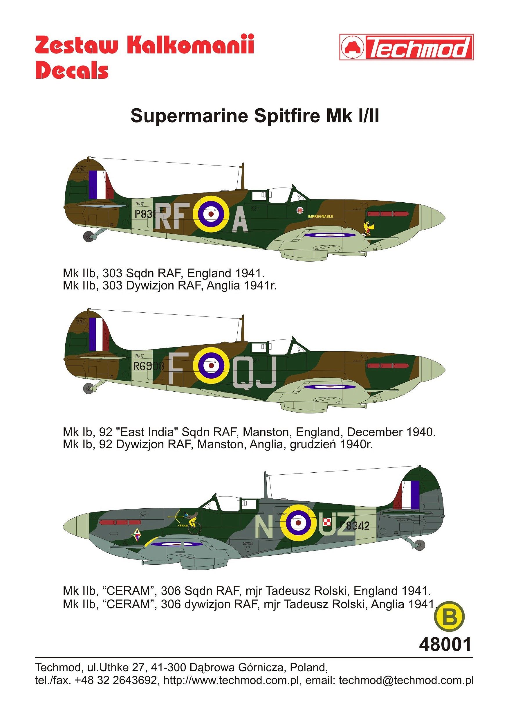 Spitfire Mk I/IIb
