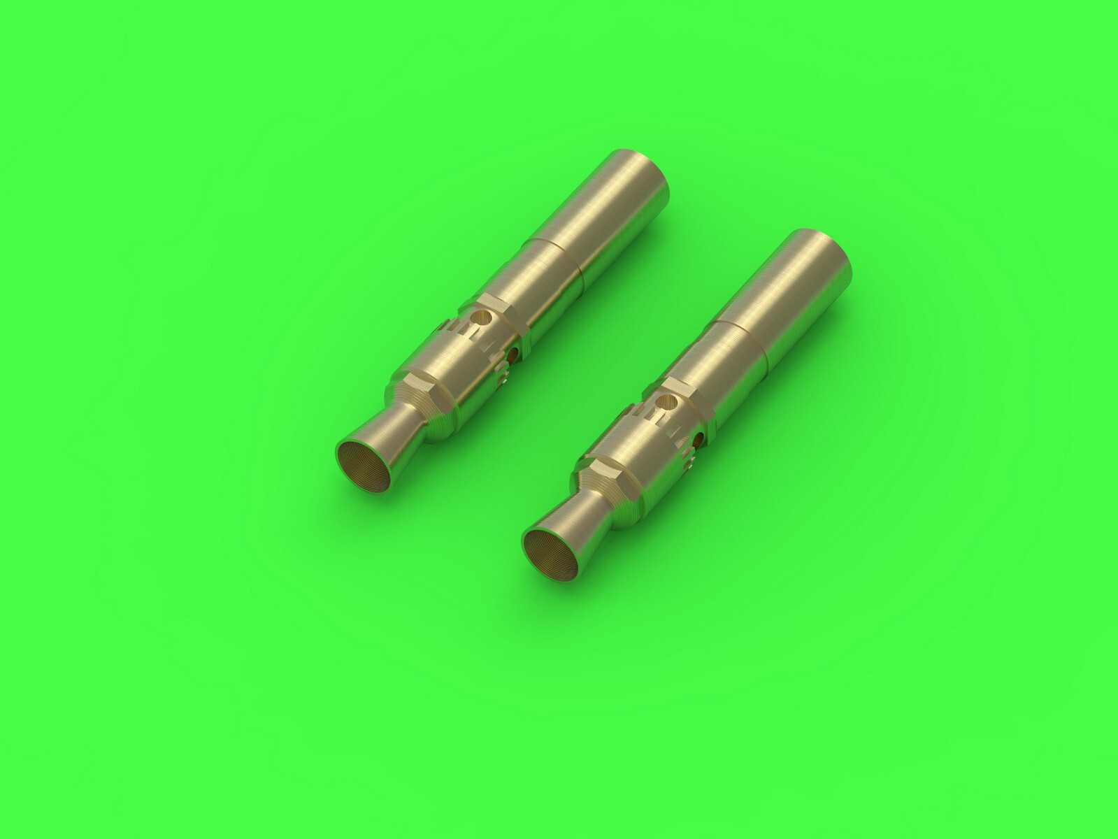 MG-34 - German machine gun barrel tips