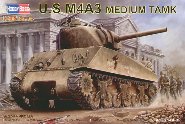 U.S M4A3 Tank Medium-Tank