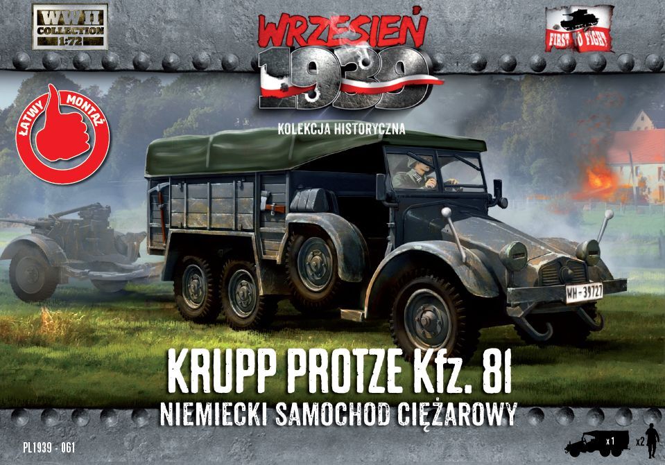 Wrzesień 1939 - 61 - Krupp Protze Kfz.81