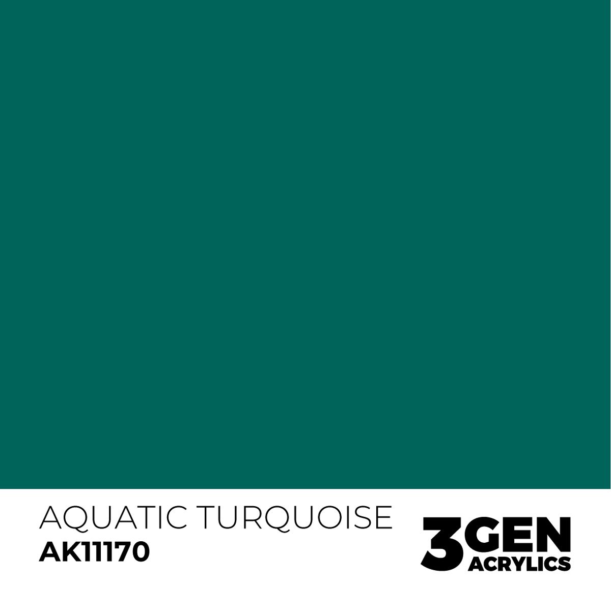 Acrylics 3GEN -  Aquatic Turquoise