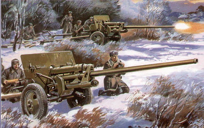 ZIS-2 57mm antitank gun