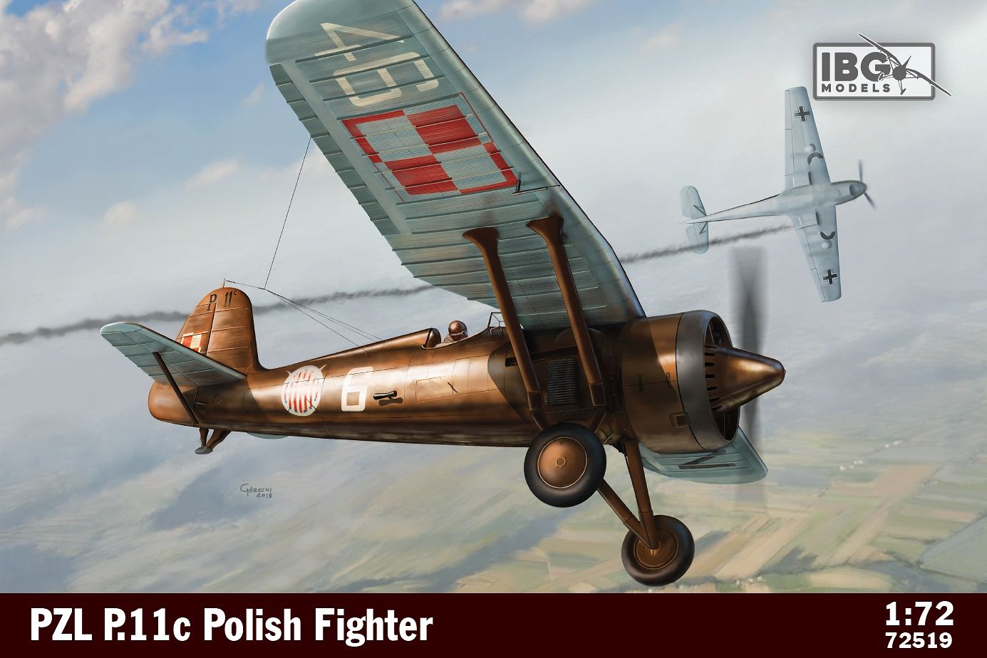 PZL P.11c Polish Fighter