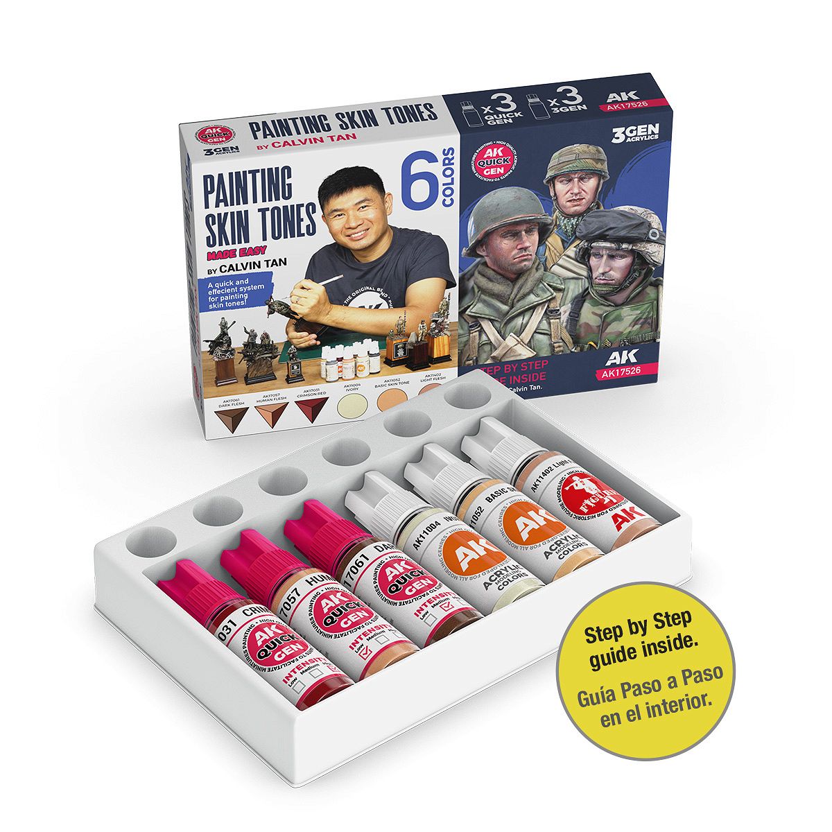 Acrylics 3GEN - Painting Skin Tones By Calvin Tan