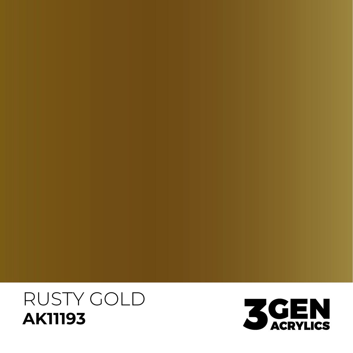 Acrylics 3GEN -  Rusty Gold
