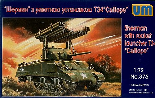 Sherman wit T34 Calliope