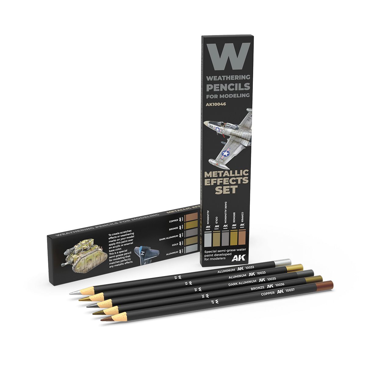 Watercolor Pencil Set - Metallics