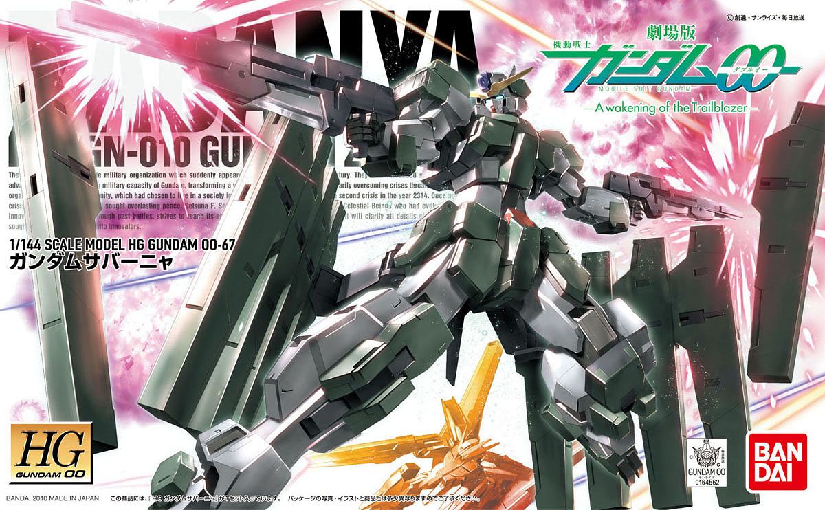 HG 1/144 GN-010 GUNDAM ZABANYA