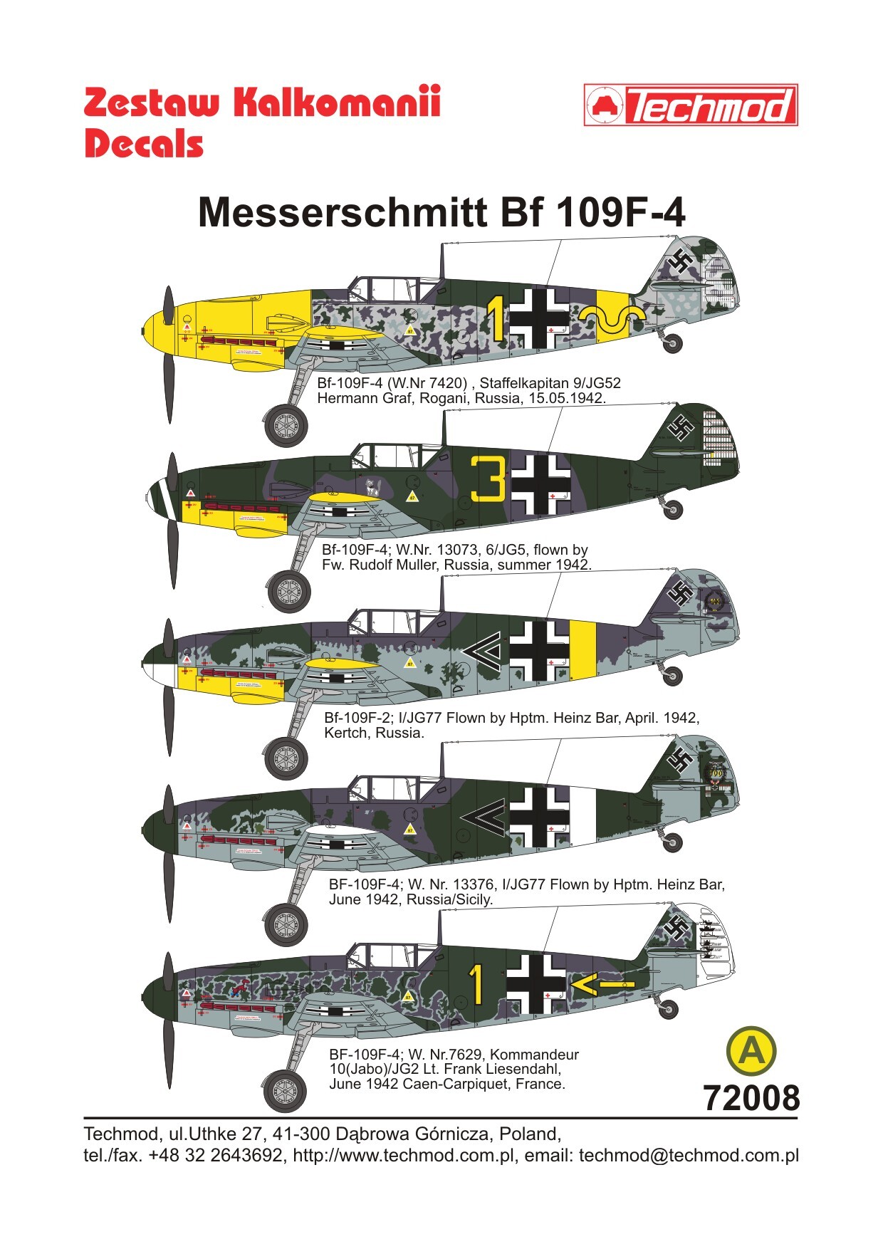 Messerschmitt Bf 109F-4