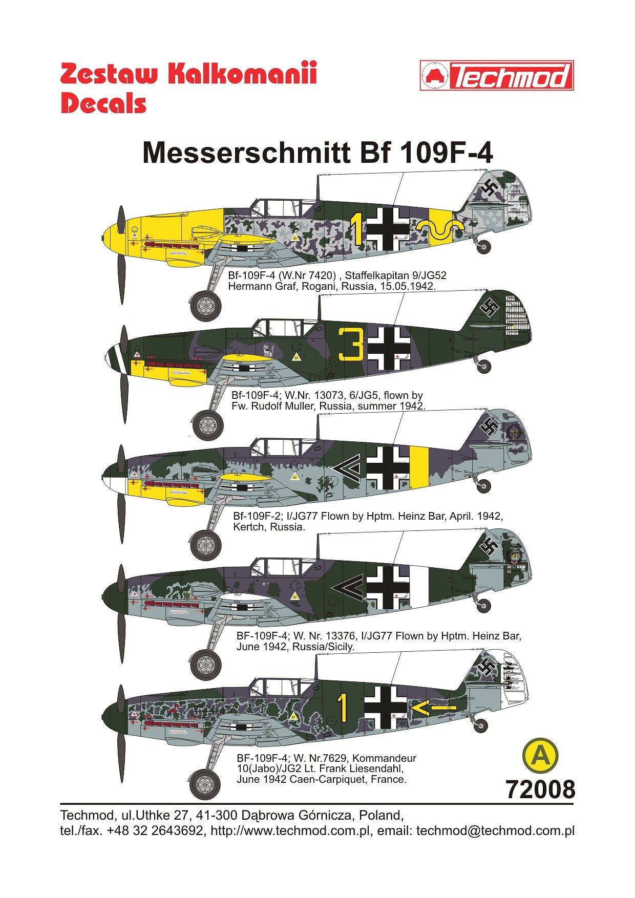 Messerschmitt Bf 109F-4