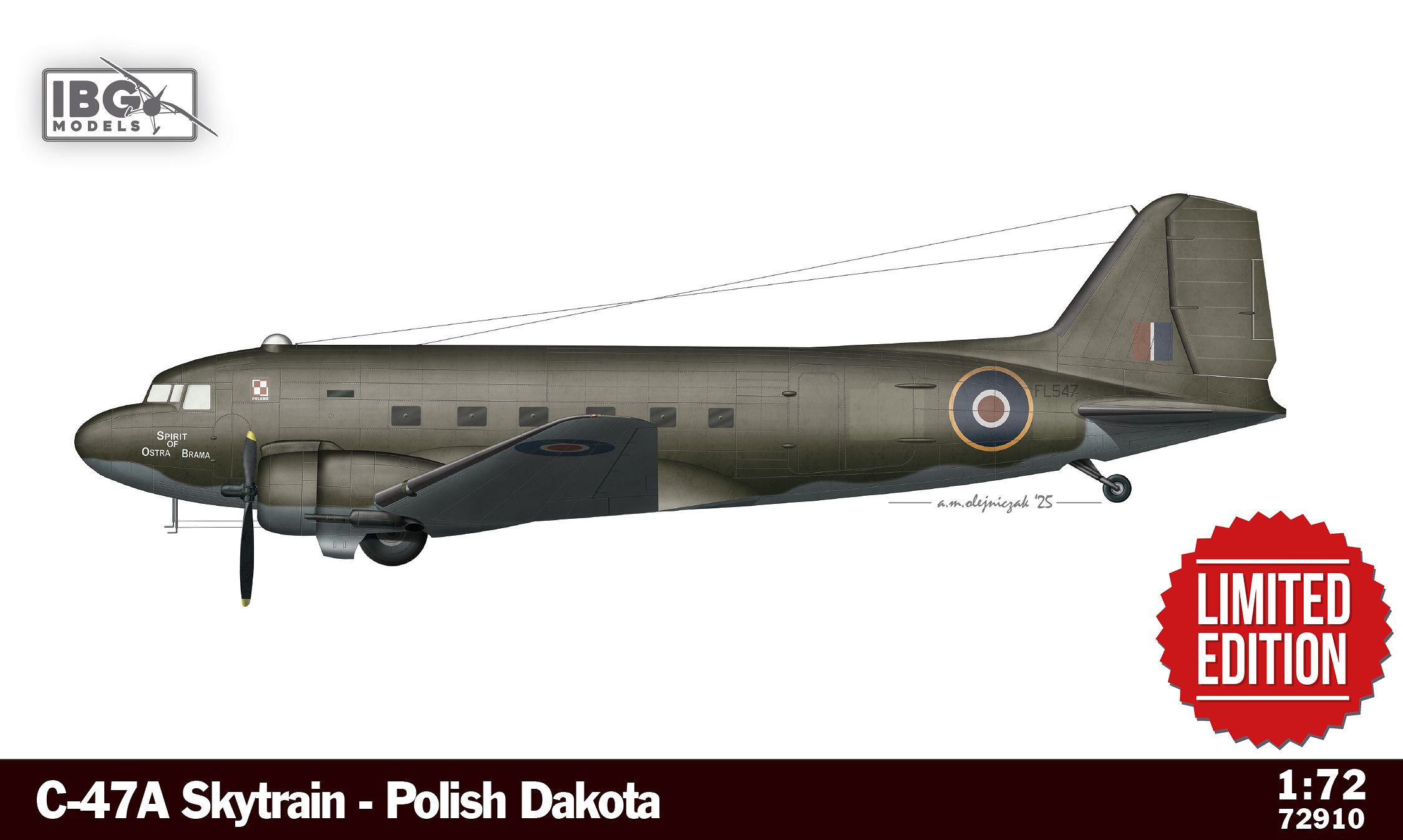 C-47A Skytrain Polish Dakotas