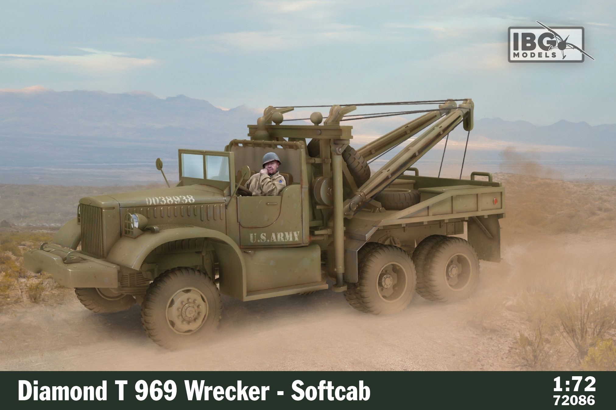 Diamond T 969 Wrecker Softcab