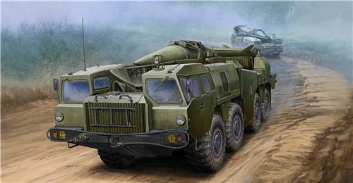 Scud B Soviet Launcher with R17 Rocket