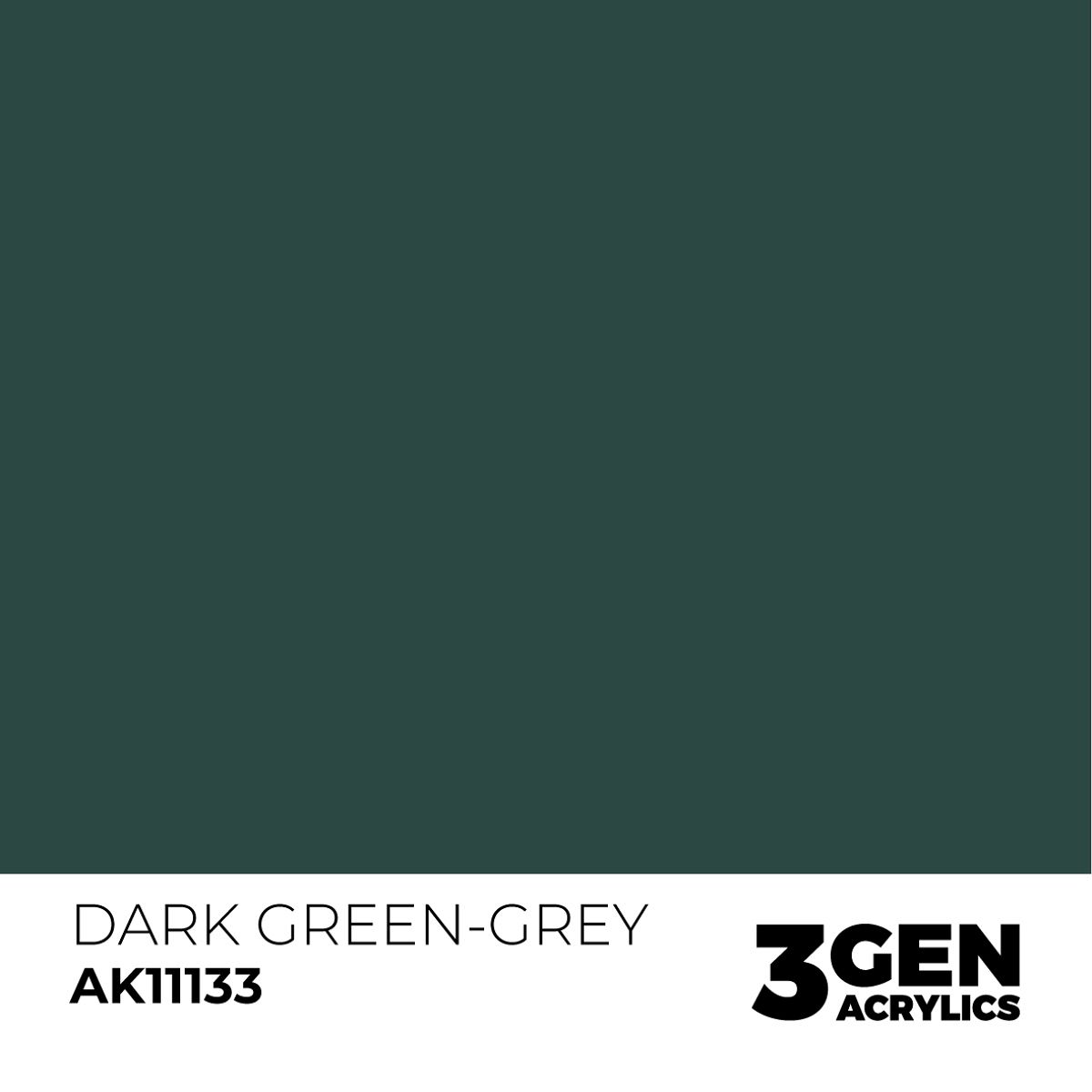 Acrylics 3GEN -  Dark Green-Grey