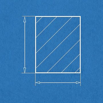 Profil prostokątny 2.00 x 4.00 mm
