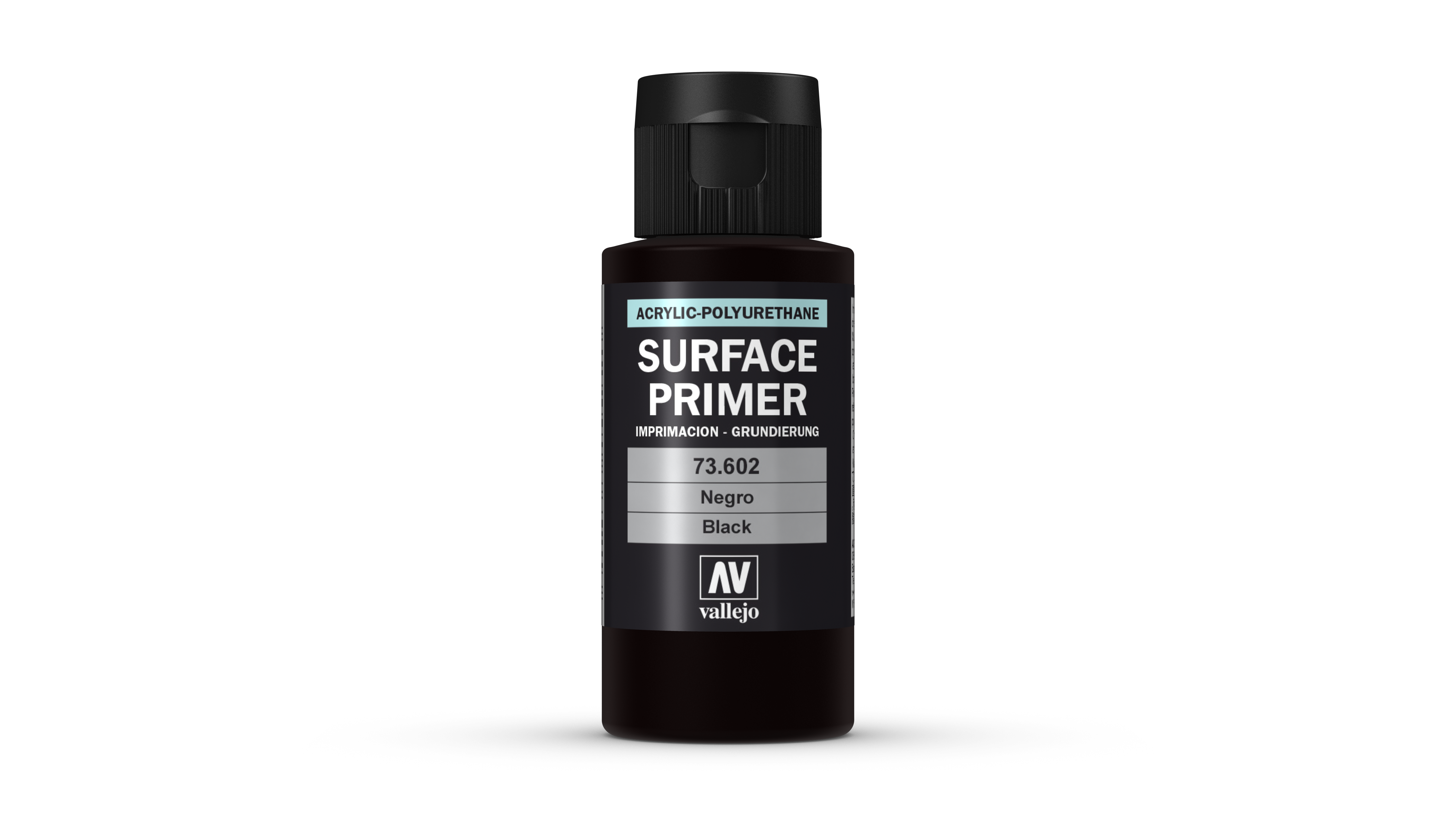 Vallejo Surfacer Primer Black 200ml