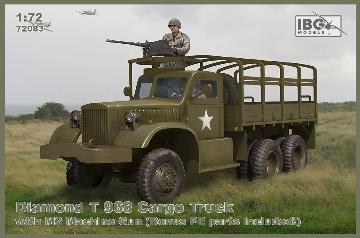 Diamond T 968 Cargo Truck with M2