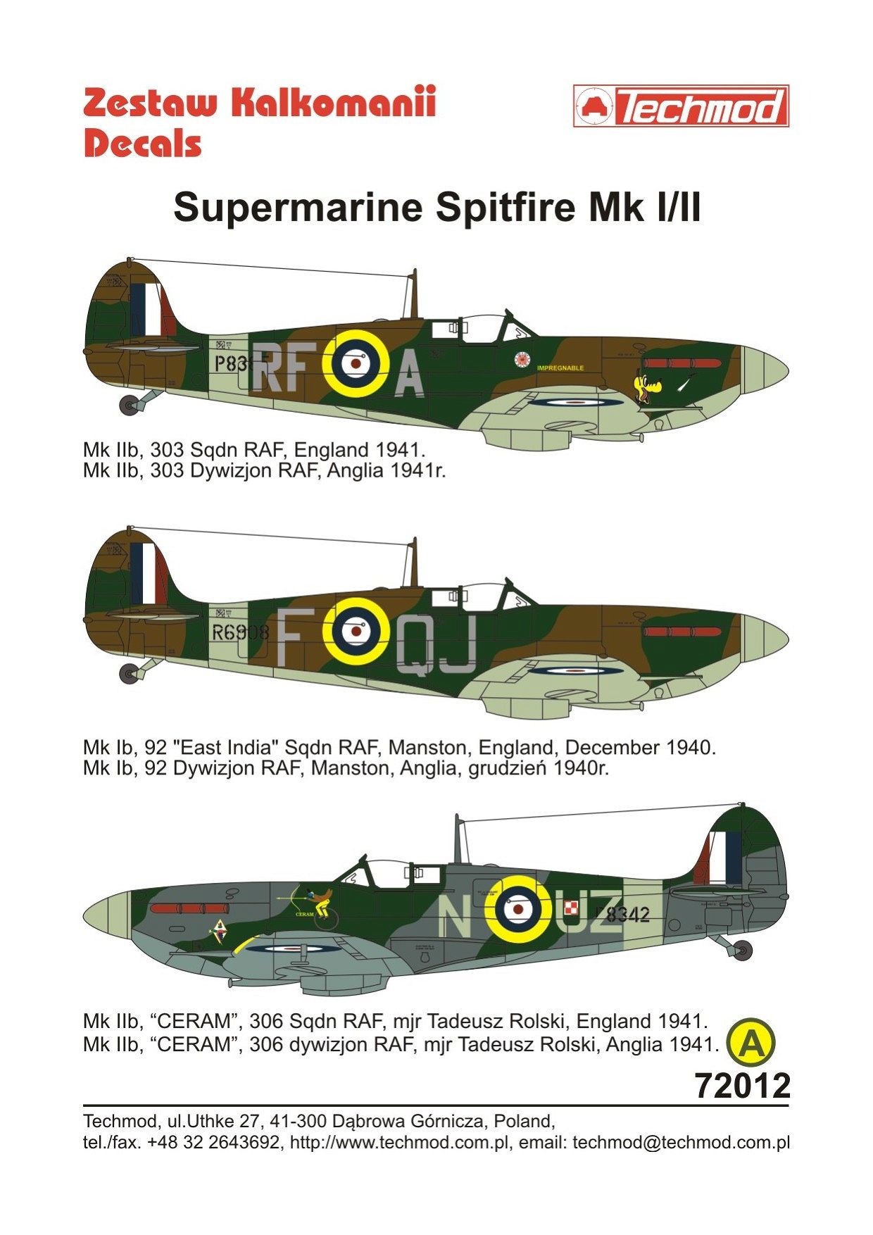 Spitfire Mk I/IIb