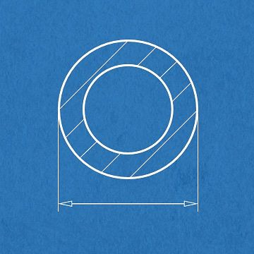 Profil rurka średnica 12.70 mm (1/2")