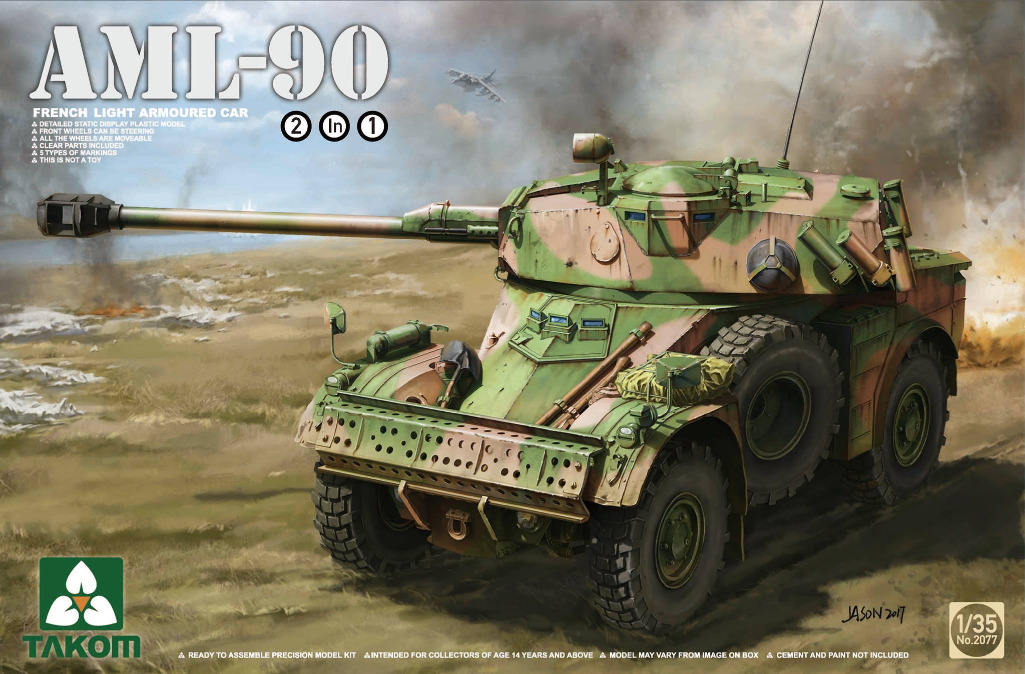 AML-90 French Light Armoured Car