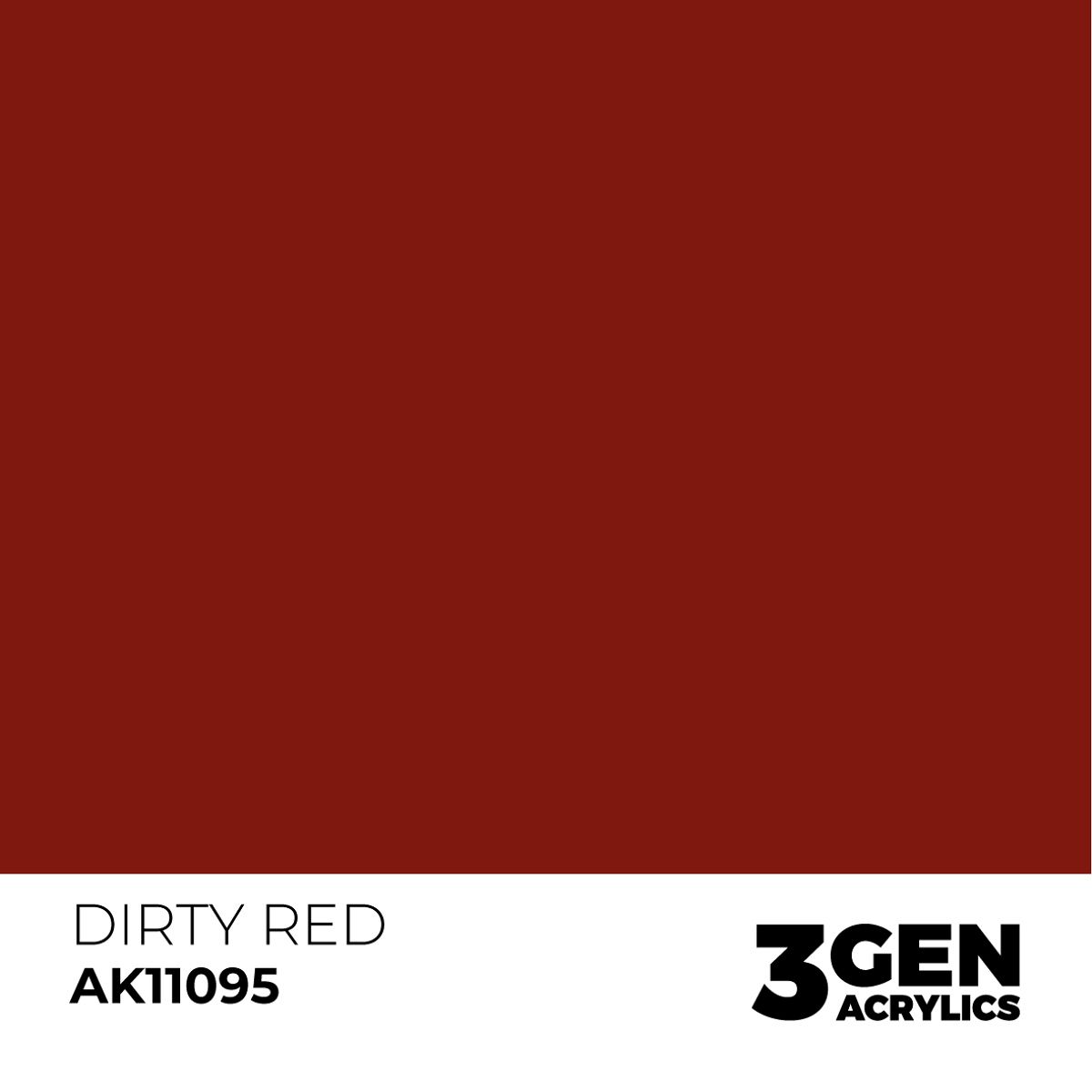 Acrylics 3GEN -  Dirty Red
