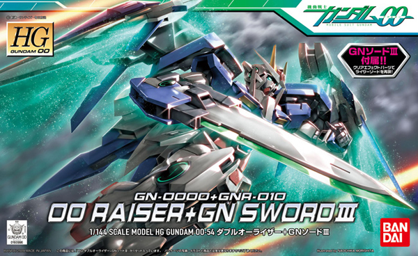 HG 1/144 OO RAISER + GN SWORD III