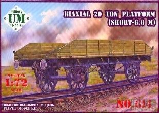 Biaxial 20 ton platform
