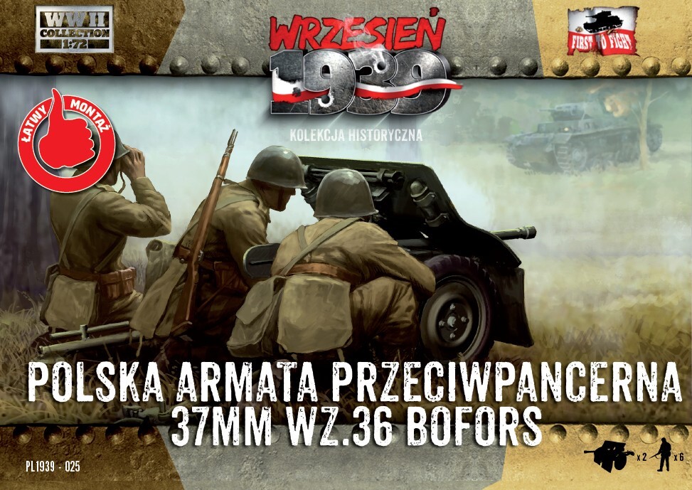 Wrzesień 1939 - 25 - Bofors 37mm