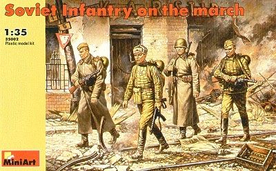 Soviet Infantry on the march