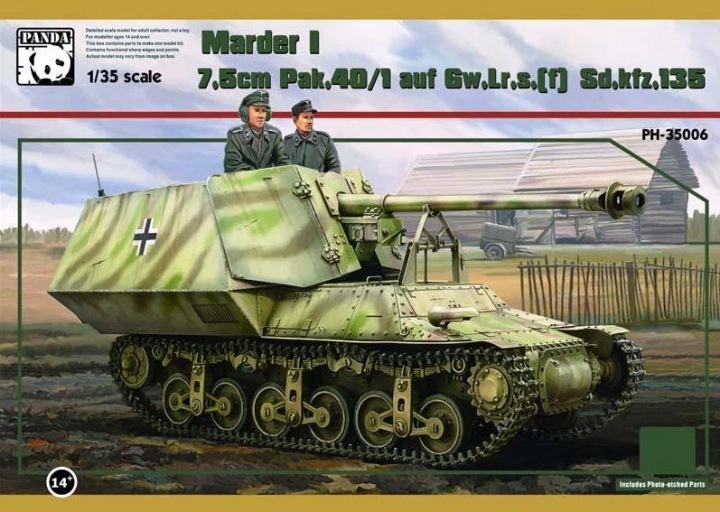 Marder I 7.5cm PaK.40/1 auf Gw.Lr.S.(f)